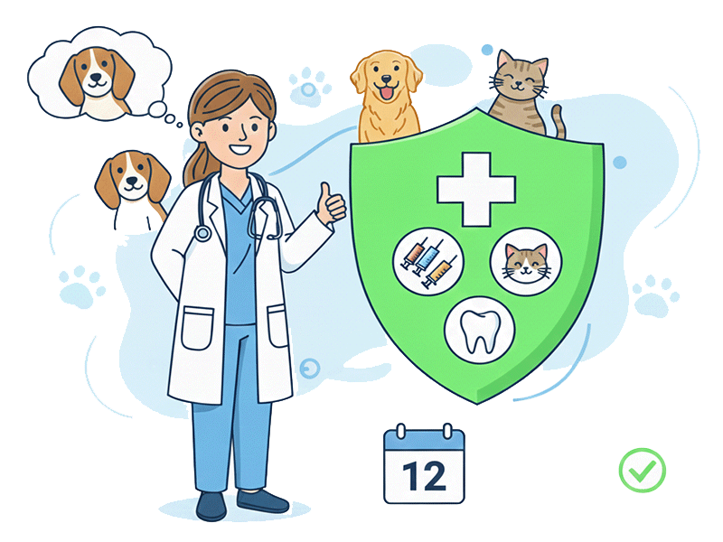 Cik svarīgas ir ikgadējās profilaktiskās vizītes pie veterinārārsta?