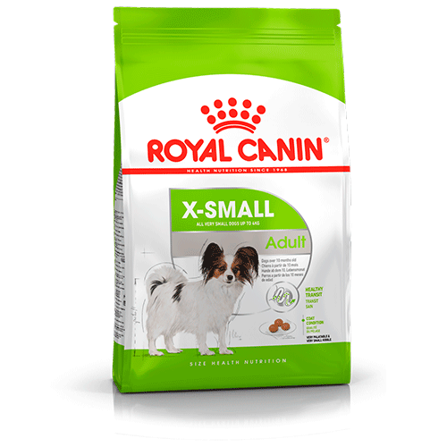 Sausa-bariba-pieaugusiem-suniem-Royal-Canin-Xsmall-adult
